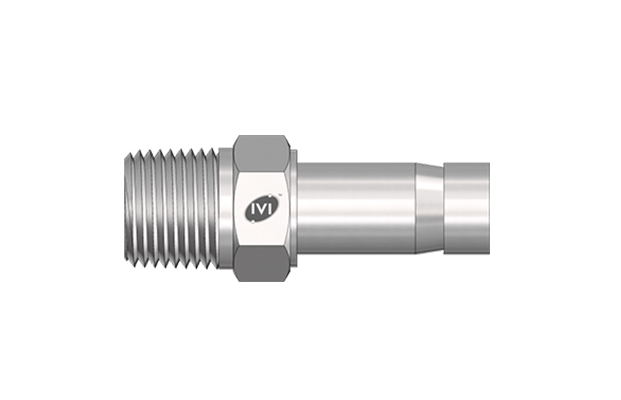 Tube End Male Adapter - Metric Range : ISO Tapered Thread
